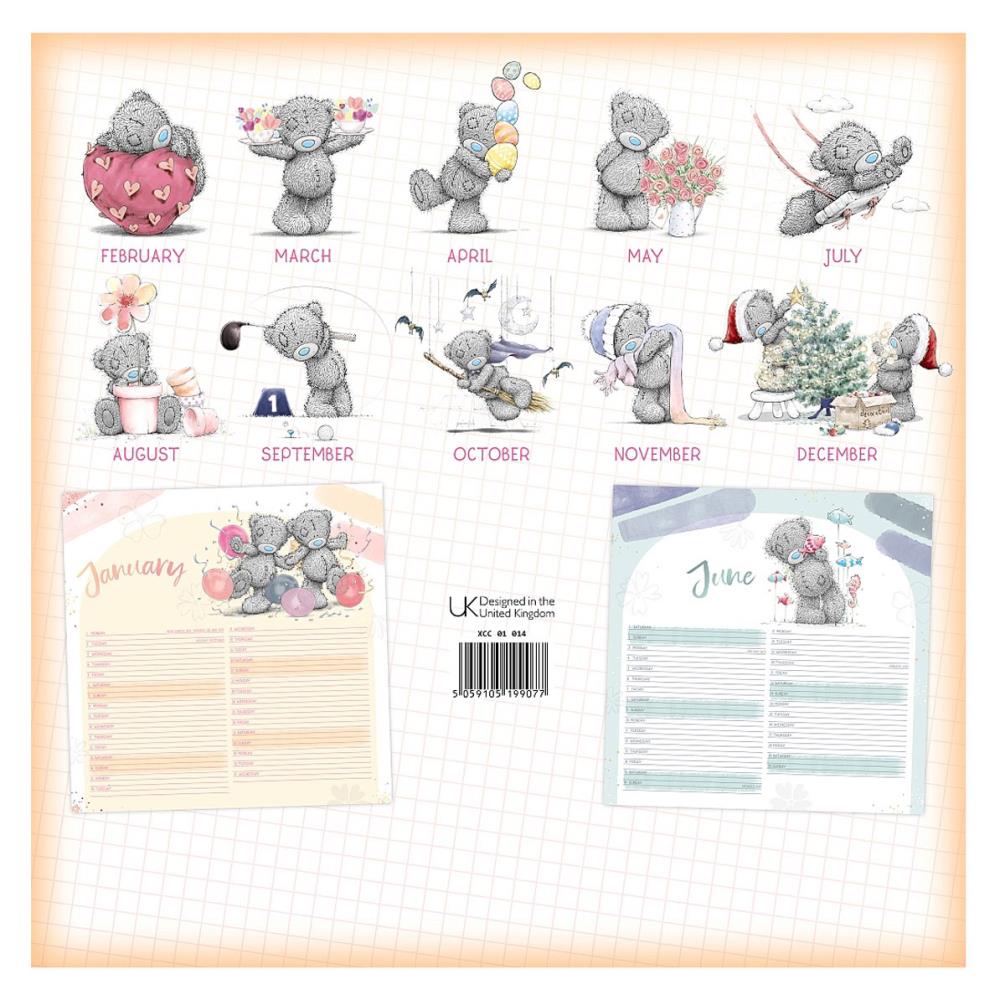 2024 Me to You Bear Classic Square Calendar Extra Image 2